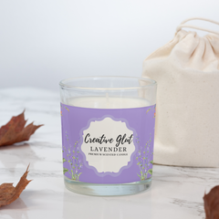 Lavender Shot Glass Soy Wax Candle