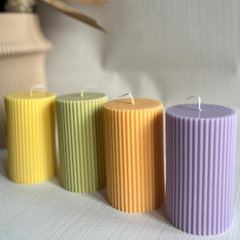 Small Ribber Soy Wax Candle