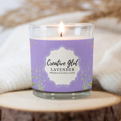 Lavender Shot Glass Soy Wax Candle