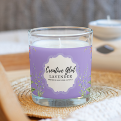 Lavender Shot Glass Soy Wax Candle