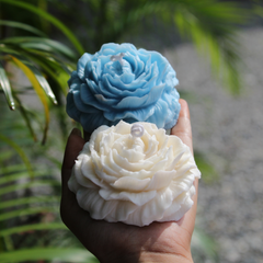 Flower Soy Wax Candle - Set of 2