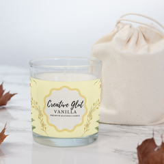 Vanila Shot Glass Soy Wax Candle