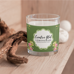 Lemon Grass Shot Glass Soy Wax Candle
