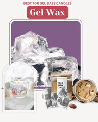 Meco crystal clear Gel Wax for candle