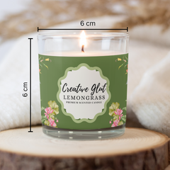 Lemon Grass Shot Glass Soy Wax Candle