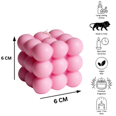 Bubble Soy Wax Candle- Set of 2