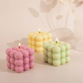 Bubble Soy Wax Candle- Set of 2
