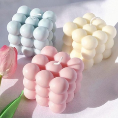 Bubble Soy Wax Candle- Set of 2