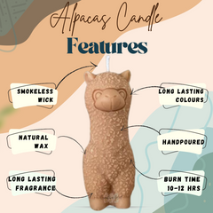 Alpacas Candle
