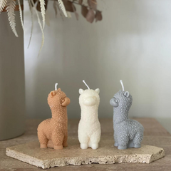 Alpacas Candle