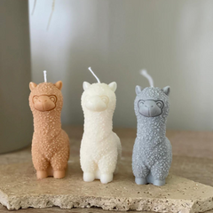 Alpacas Candle
