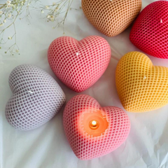 Big Heart Shaped Scented Candles