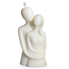 Couple soy wax candle in assorted colour and fragrance- Set of 2