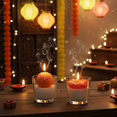 Ladoo & Imarti Jar Candle