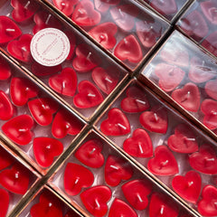 Pack of 2 Heart Scented Candle