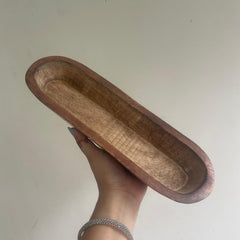 Wooden Boat For Candle Making 4*12 inch