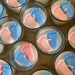 Baby Feet Candle