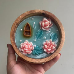 Wooden Pond Scented Candle