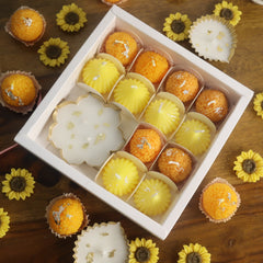 Gold Foil Urli & Mithai Candle Box