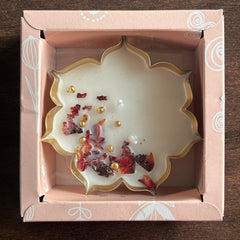 Urli Rose Candle set of 1 - pack of 4