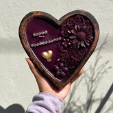 Happy Anniversary Big Wooden Tub Scented Candle