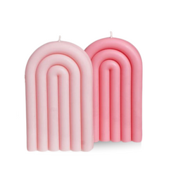 Small Rainbow Soy Wax Candle