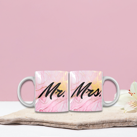 Mr. & Mrs. Customized Mugs