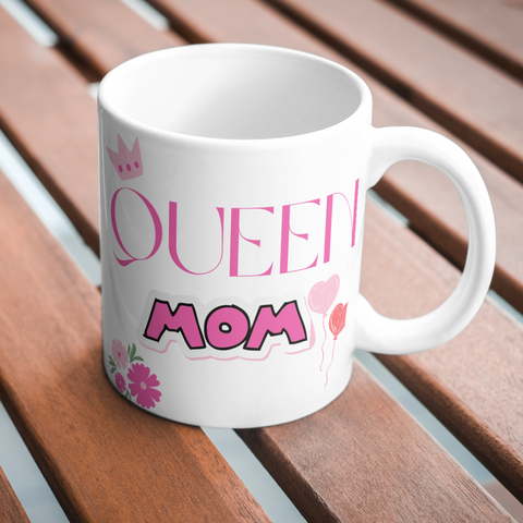 King Dad & Queen Mom Customized Mugs