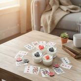 Votive Jar Playing Card Candle