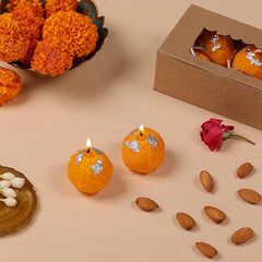 Laddoo Candles - Pack of 6