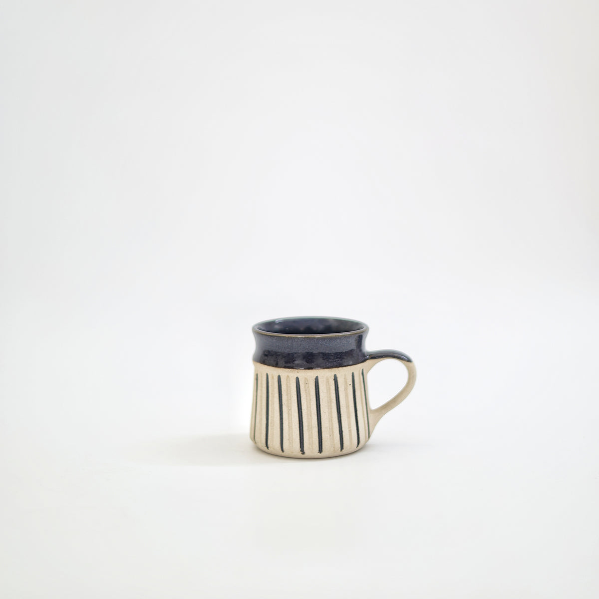 Chai mug white and blue