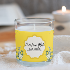 Jasmin Shot Glass Soy Wax Candle