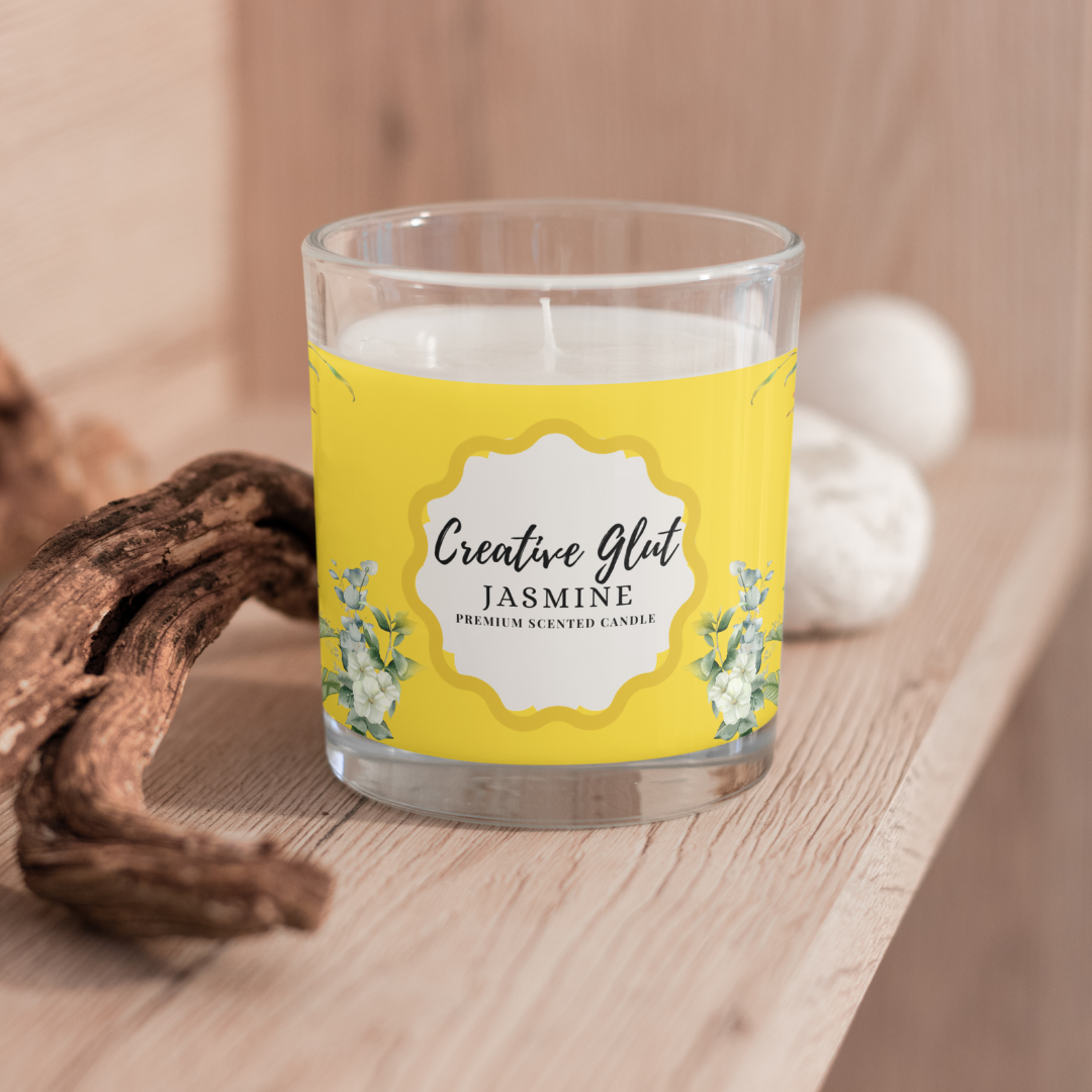 Jasmin Shot Glass Soy Wax Candle