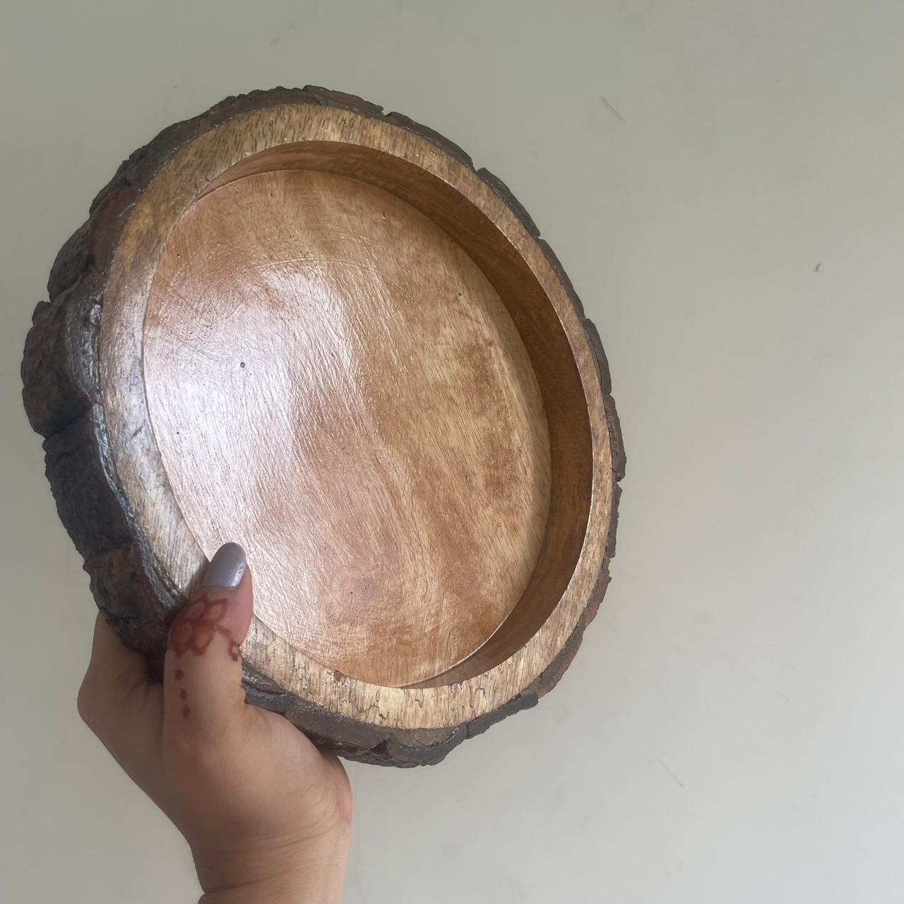 Wooden Log For Candle Making 9 Inch