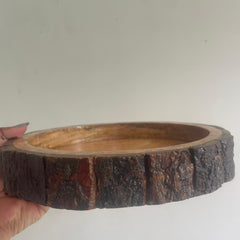 Wooden Log For Candle Making 9 Inch