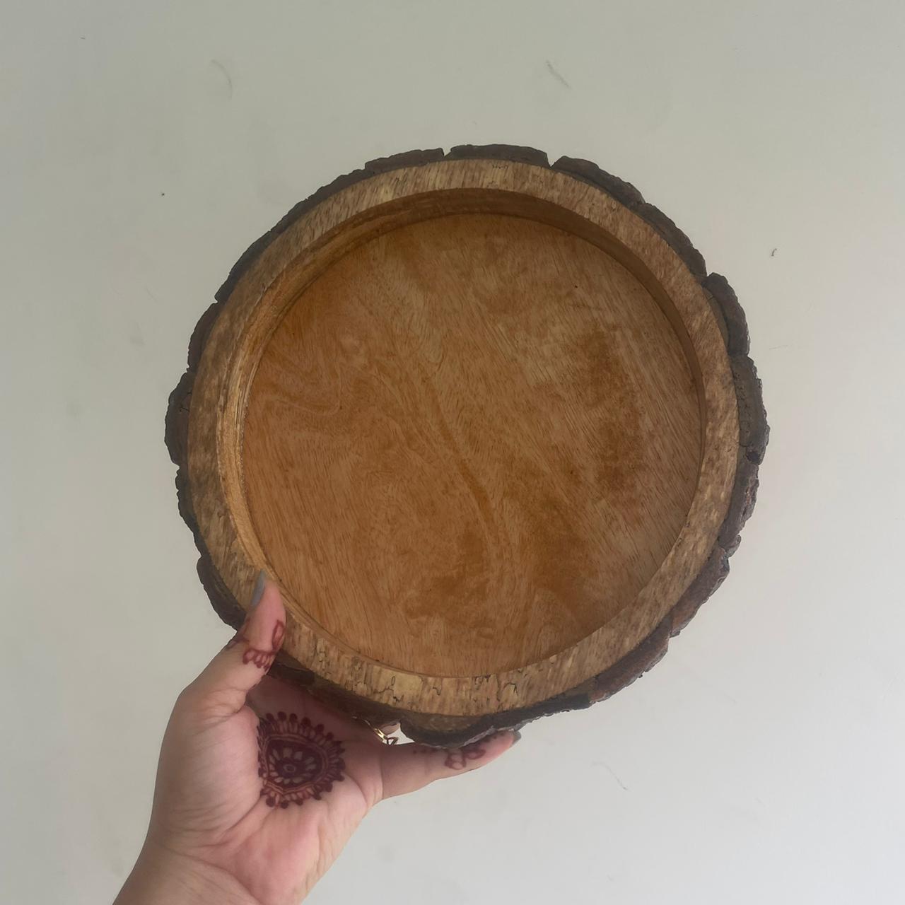 Wooden Log For Candle Making 9 Inch