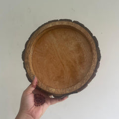 Wooden Log For Candle Making 9 Inch