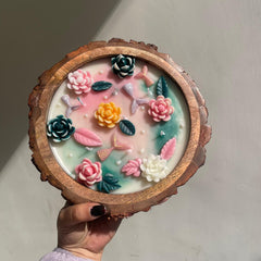 Floating Lotus & Fish Scented Candle