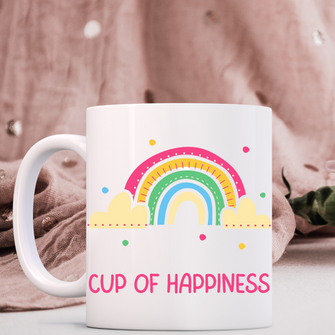 Cup Of Happiness Customized Mug