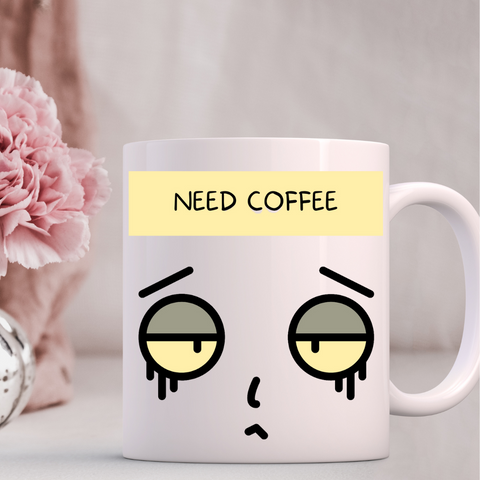 Need Coffee Customized Mug