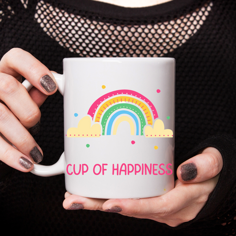 Cup Of Happiness Customized Mug