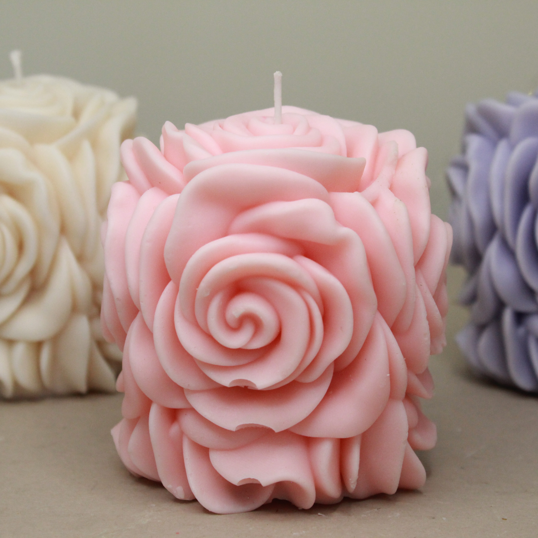 Valentine Flower Scented Candle