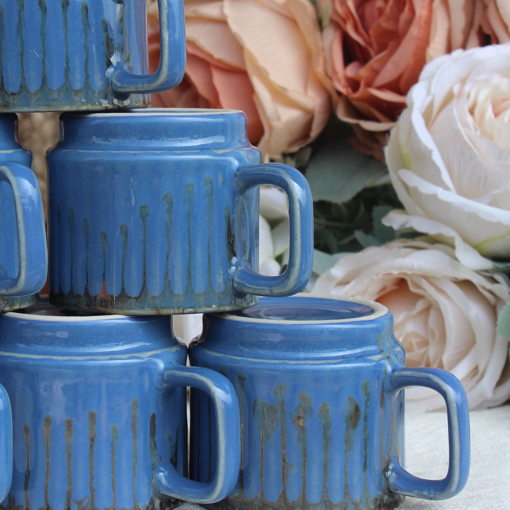 BLUE SAGE TEA CUPS