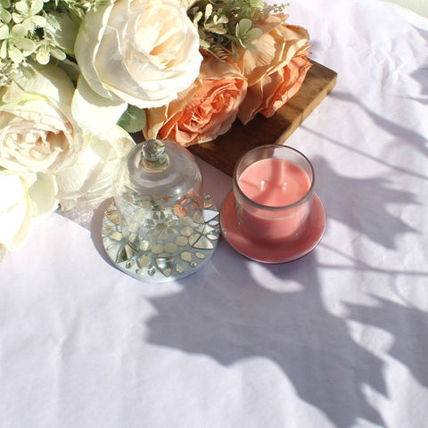 ROSE BELL JAR SCENTED CANDLE